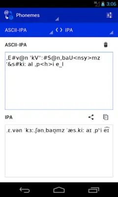 Phoneme Converter android App screenshot 7